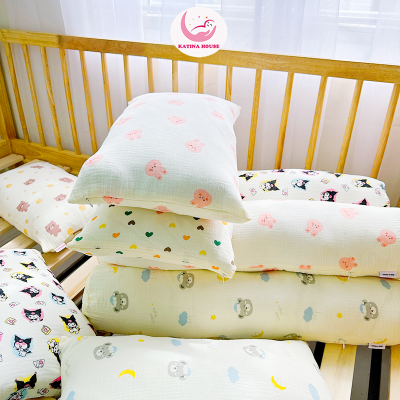 Bộ gối nằm gối ôm/ Muslin