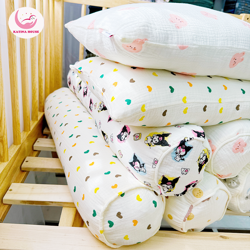 Bộ gối nằm gối ôm/ Muslin