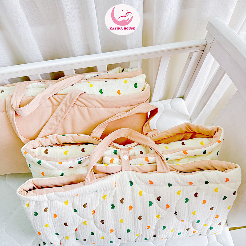 Bộ gối nệm (3 món)/ Muslin