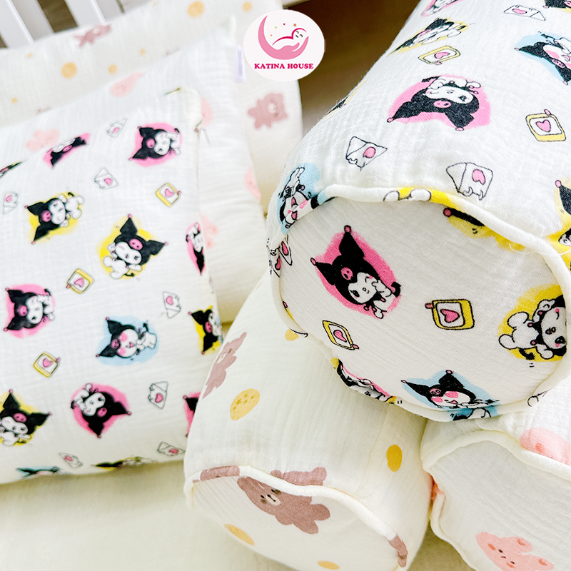 Bộ gối nằm gối ôm/ Muslin