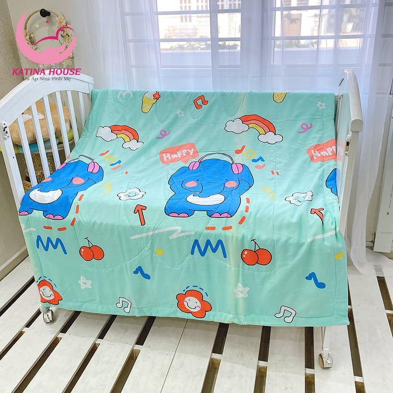 Mền lụa cho bé 1.2x1.5m