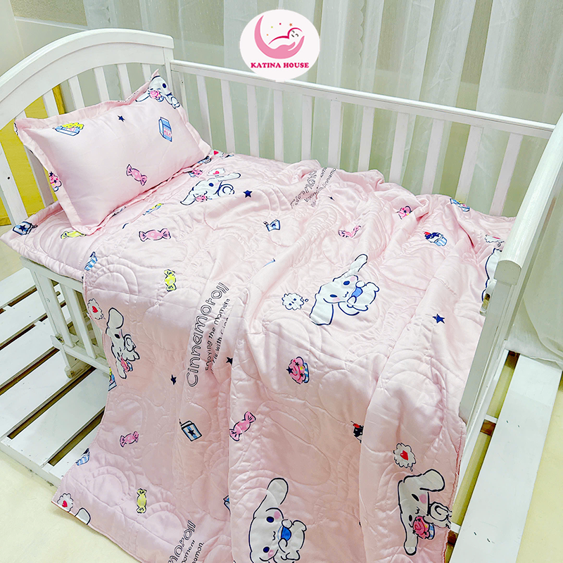 Bộ nệm chăn gối cho bé/ Tencel 60s