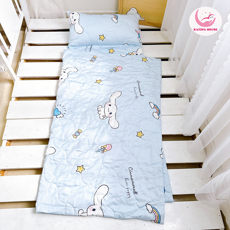 Túi ngủ cho bé đi học mầm non tiểu học/ Tencel 40s