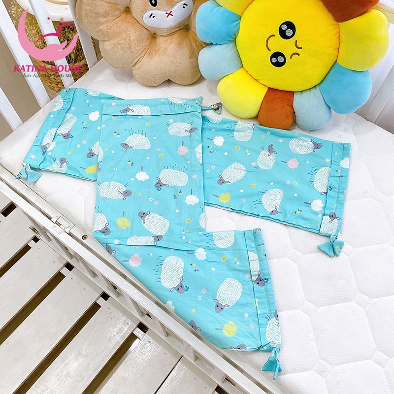 Vỏ áo gối ôm cho bé/ Vải Cotton Satin Hàn Quốc