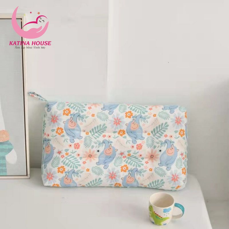 Gối cotton nhung 30x50cm