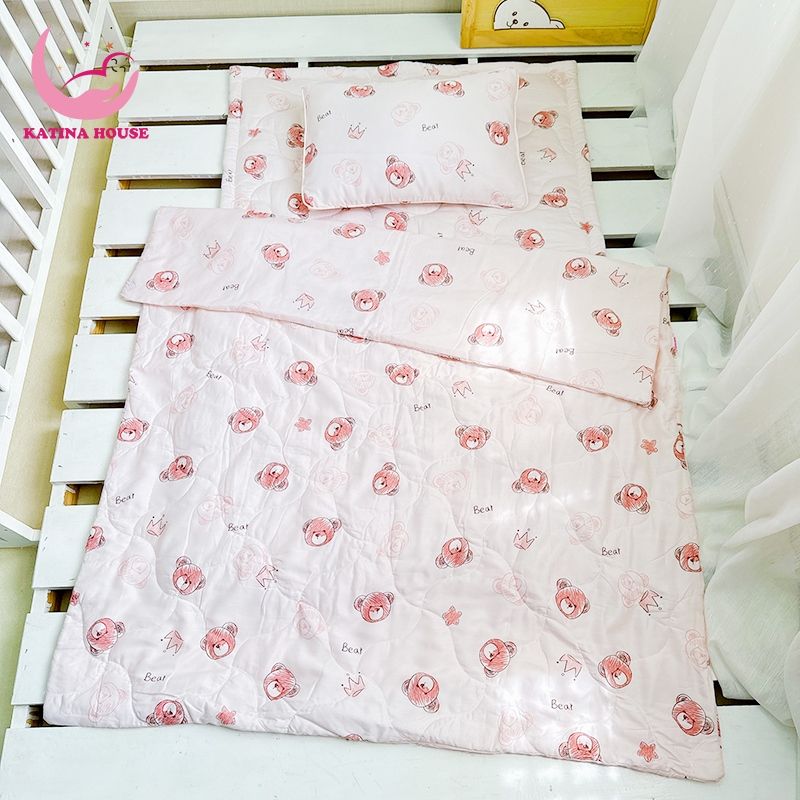Bộ nệm chăn gối cho bé/ Tencel 40s