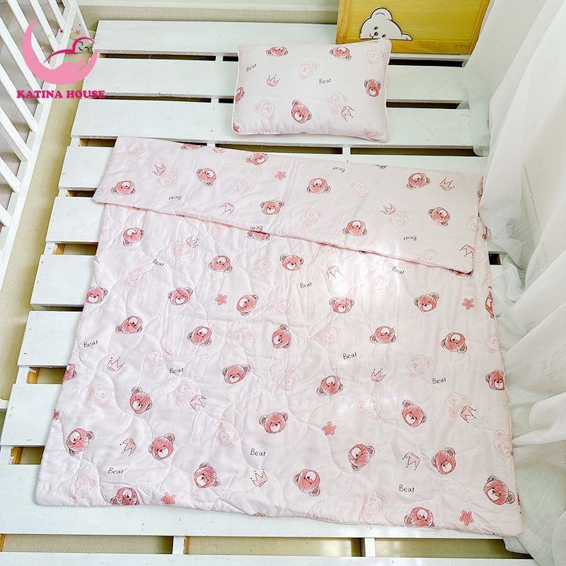 Bộ chăn gối cho bé/ Tencel 40s
