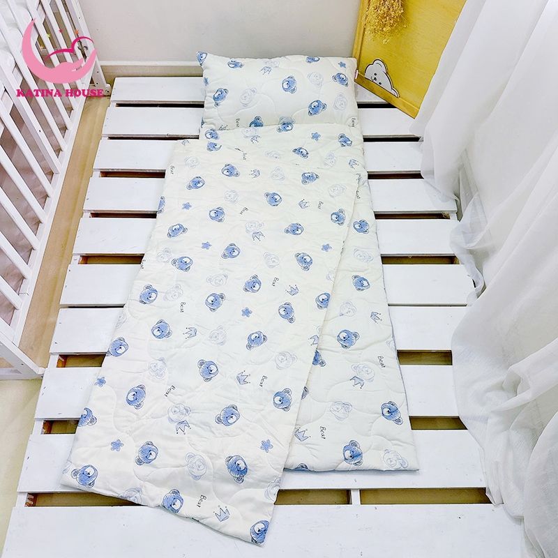 Túi ngủ cho bé đi học mầm non tiểu học/ Tencel 40s