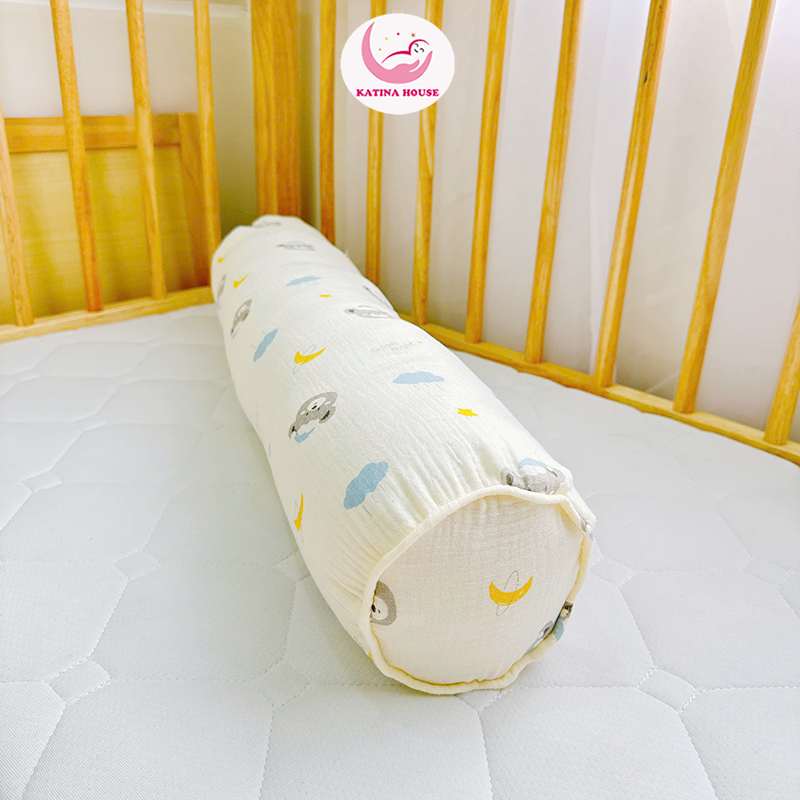 Gối ôm cho bé vải Muslin