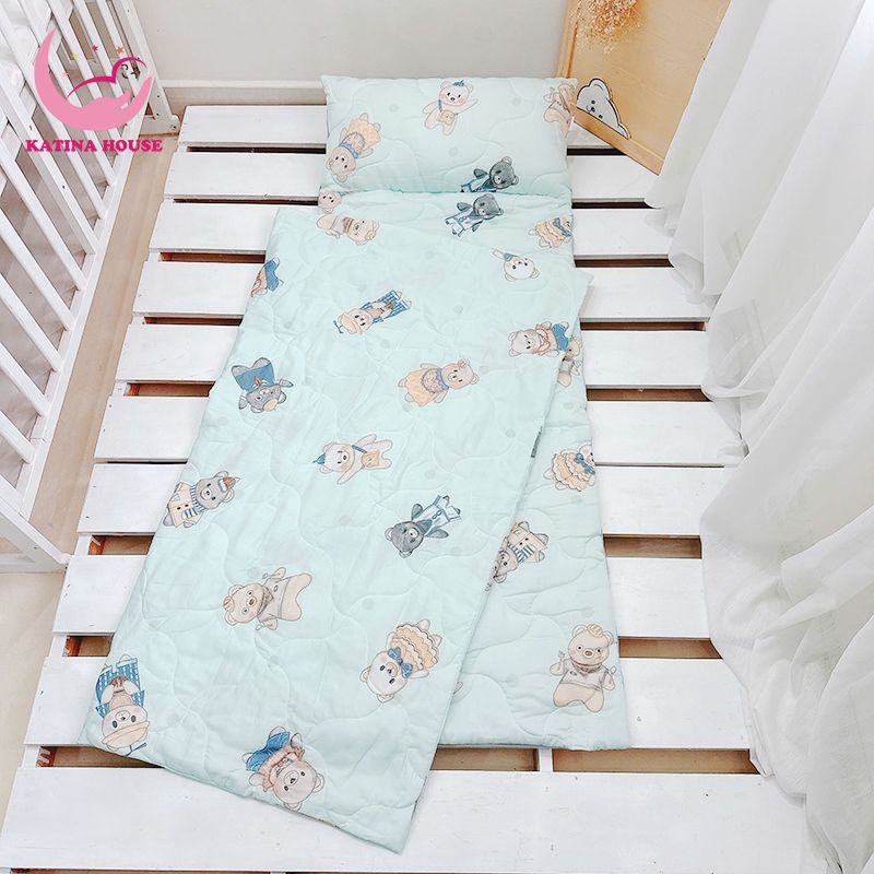 Túi ngủ cho bé đi học mầm non tiểu học/ Tencel 40s
