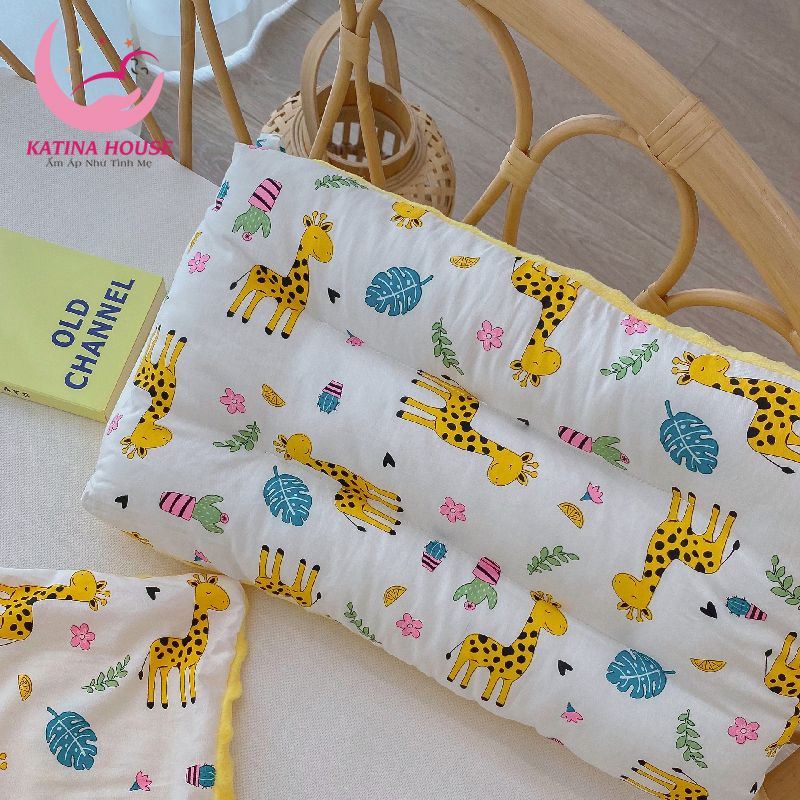Gối cotton nhung 30x50cm