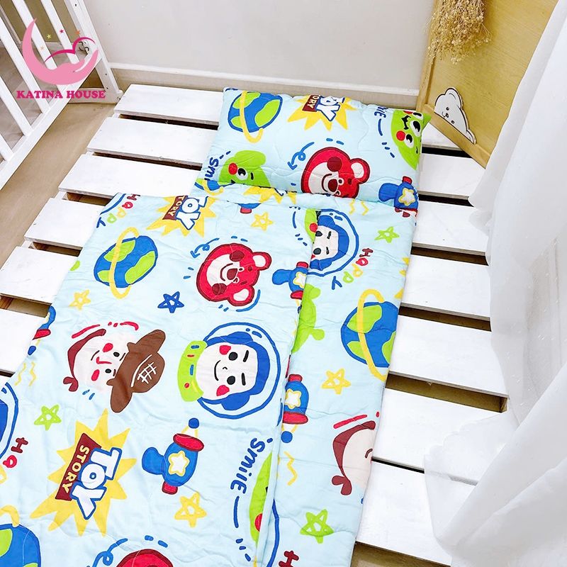 Túi ngủ cho bé đi học mầm non tiểu học/ Tencel 40s