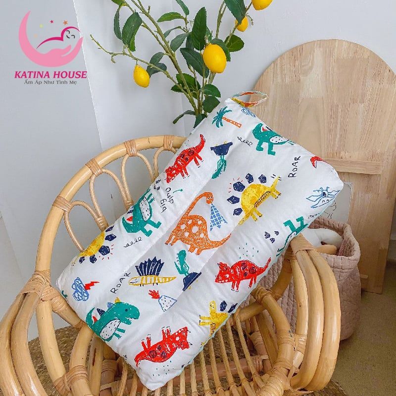 Gối cotton nhung 30x50cm