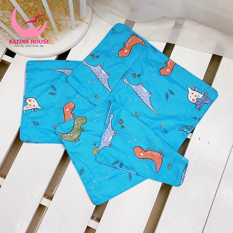 Vỏ áo gối nằm cho bé/ Vải Cotton Satin Hàn Quốc