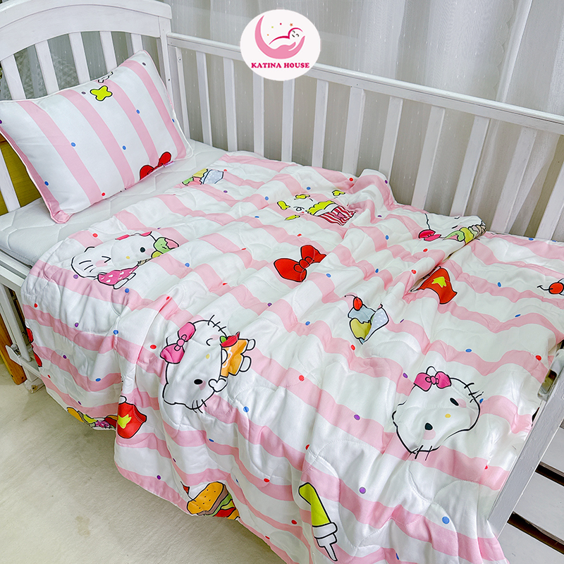 Bộ chăn gối cho bé/ Tencel 40s