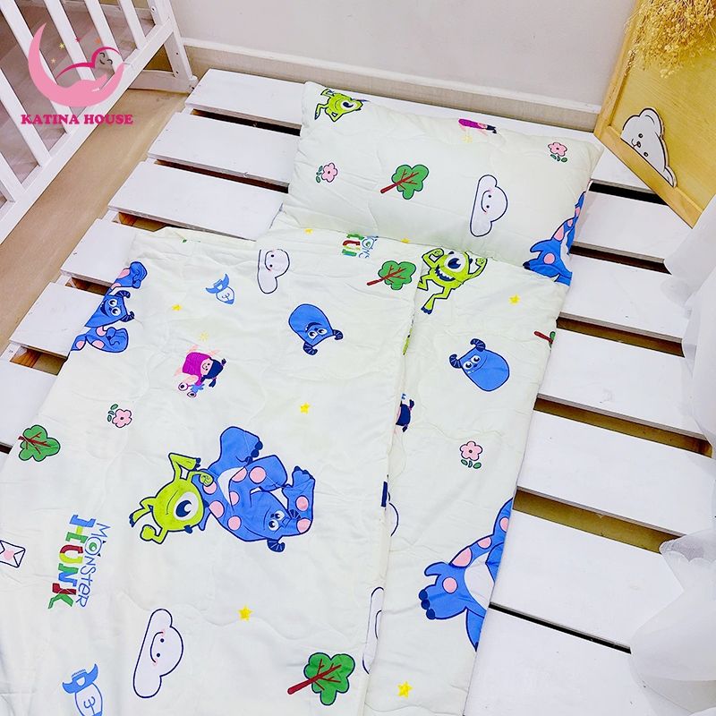 Túi ngủ cho bé đi học mầm non tiểu học/ Tencel 40s