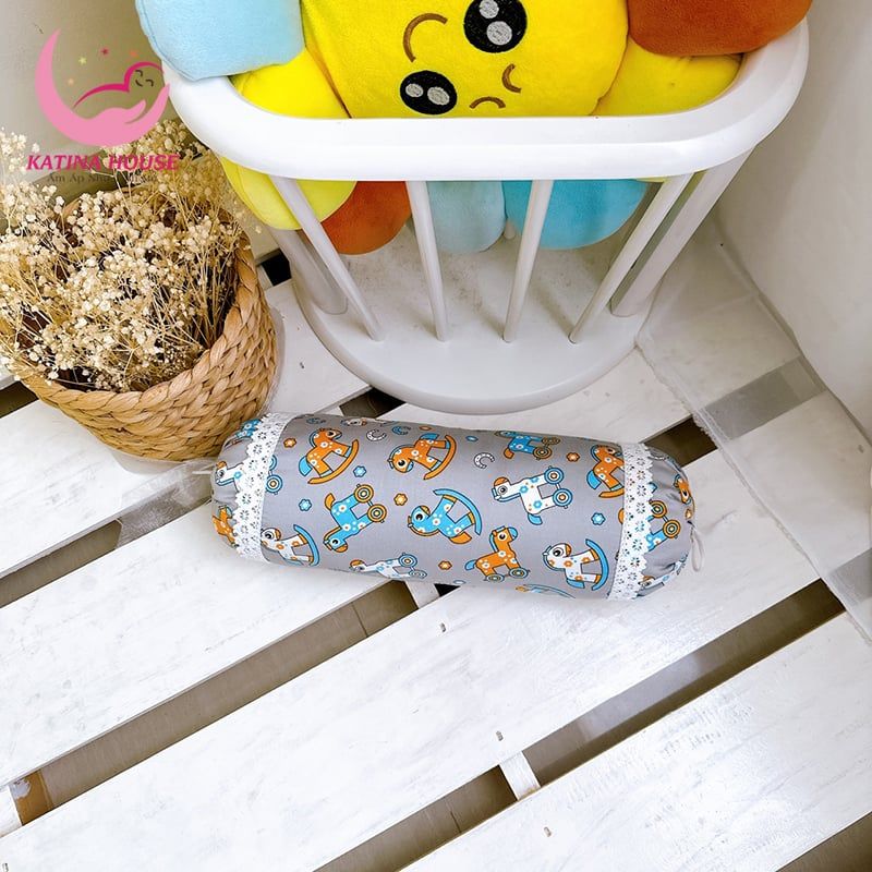 Gối ôm cho bé sơ sinh 40cm/ Tencel 40s
