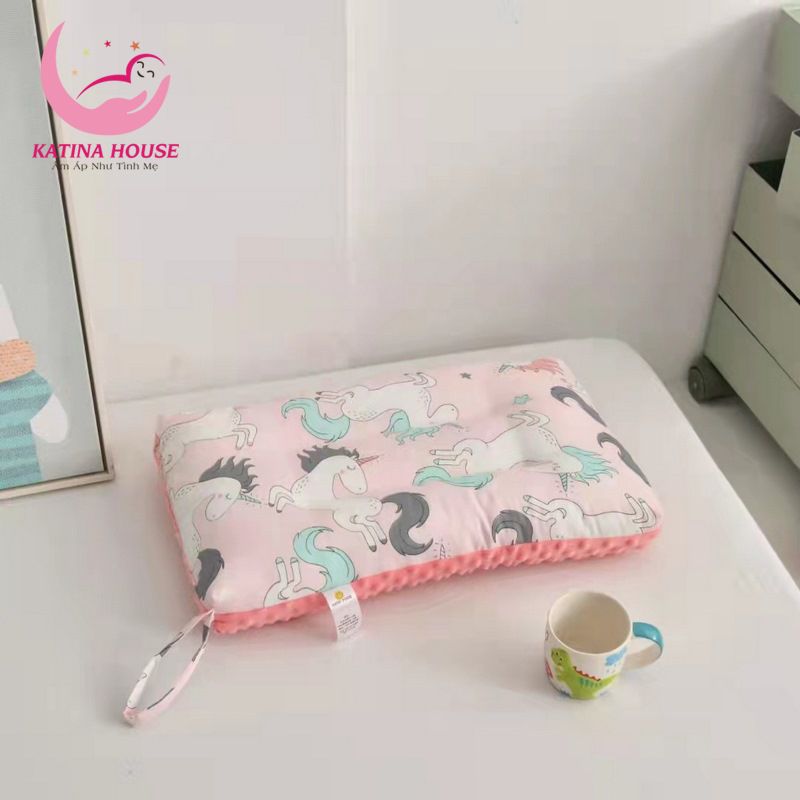 Gối cotton nhung 30x50cm