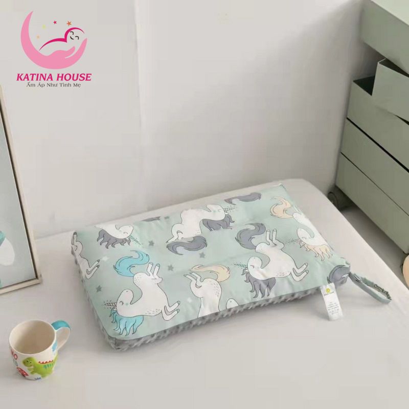 Gối cotton nhung 30x50cm