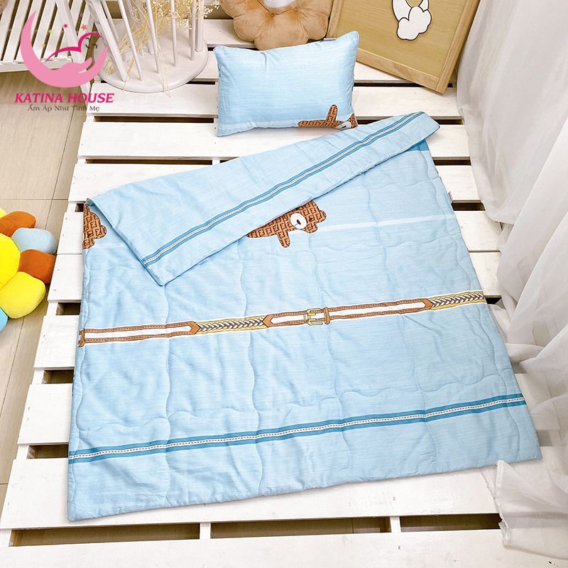 Bộ chăn gối cho bé/ Tencel 40s