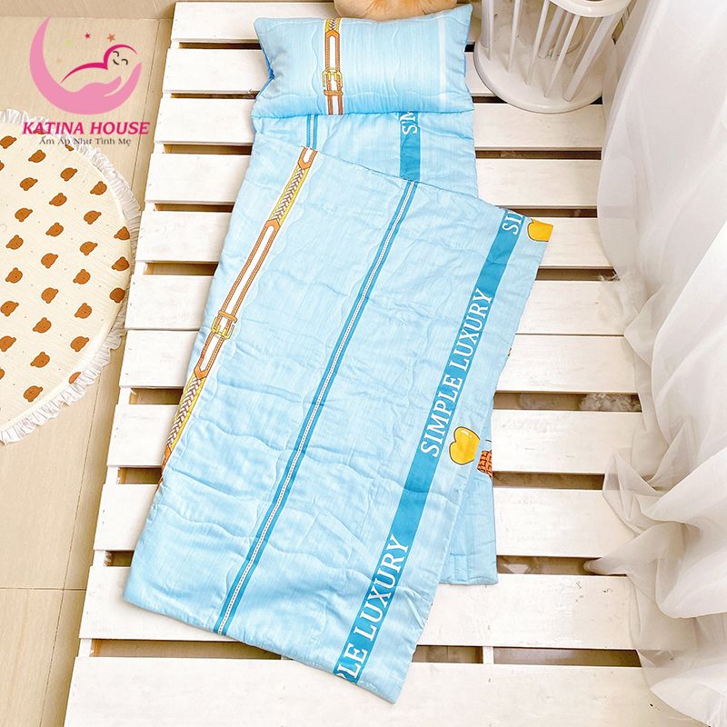 Túi ngủ cho bé đi học mầm non tiểu học/ Tencel 40s