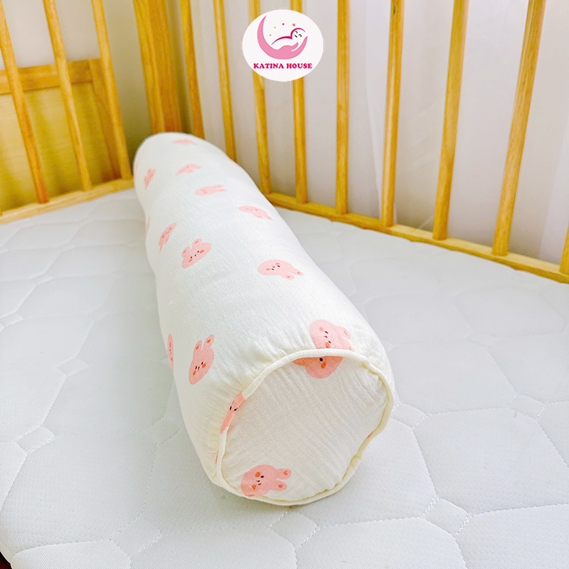 Gối ôm cho bé vải Muslin