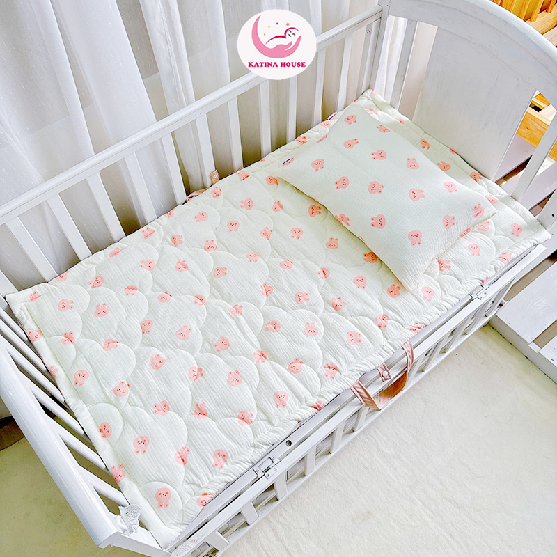 Bộ gối nệm (2 món)/ Muslin