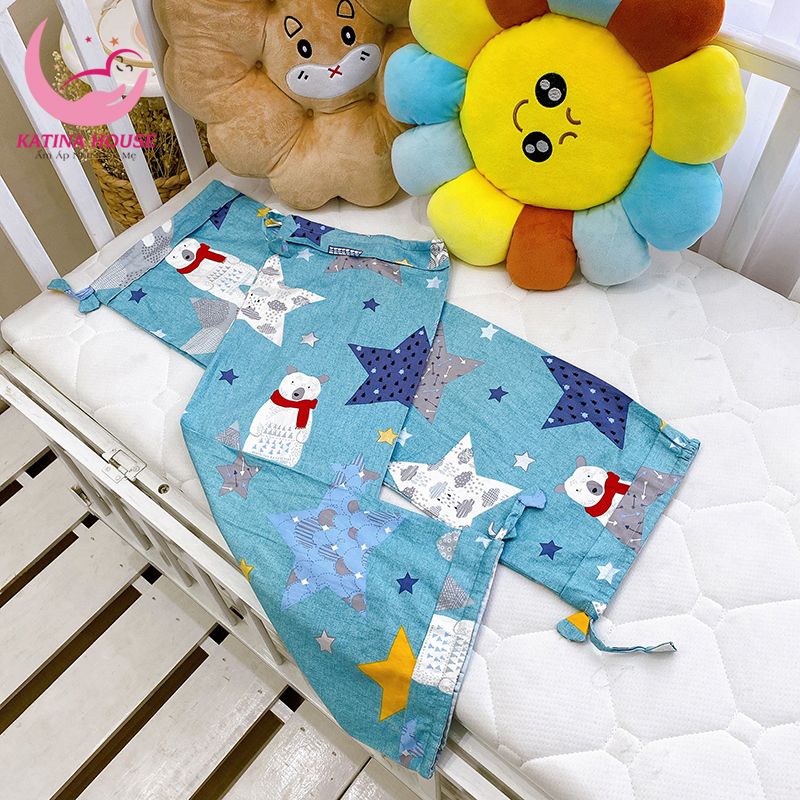 Vỏ áo gối ôm cho bé/ Vải Cotton Satin Hàn Quốc
