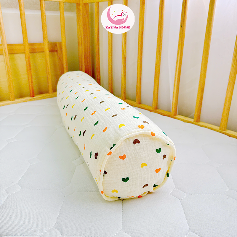 Gối ôm cho bé vải Muslin