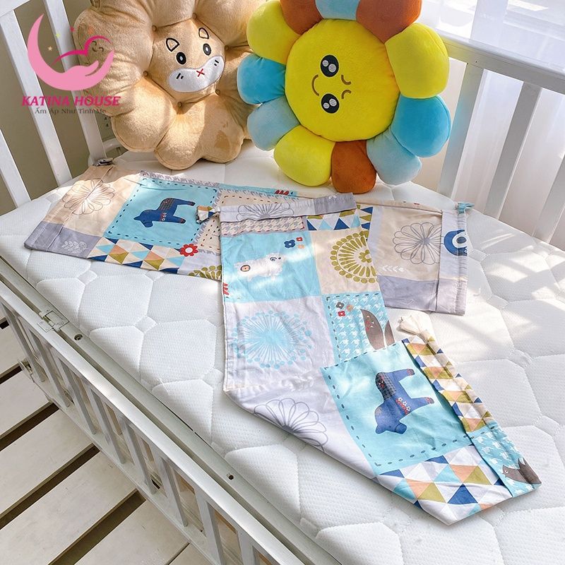 Vỏ áo gối ôm cho bé/ Vải Cotton Satin Hàn Quốc