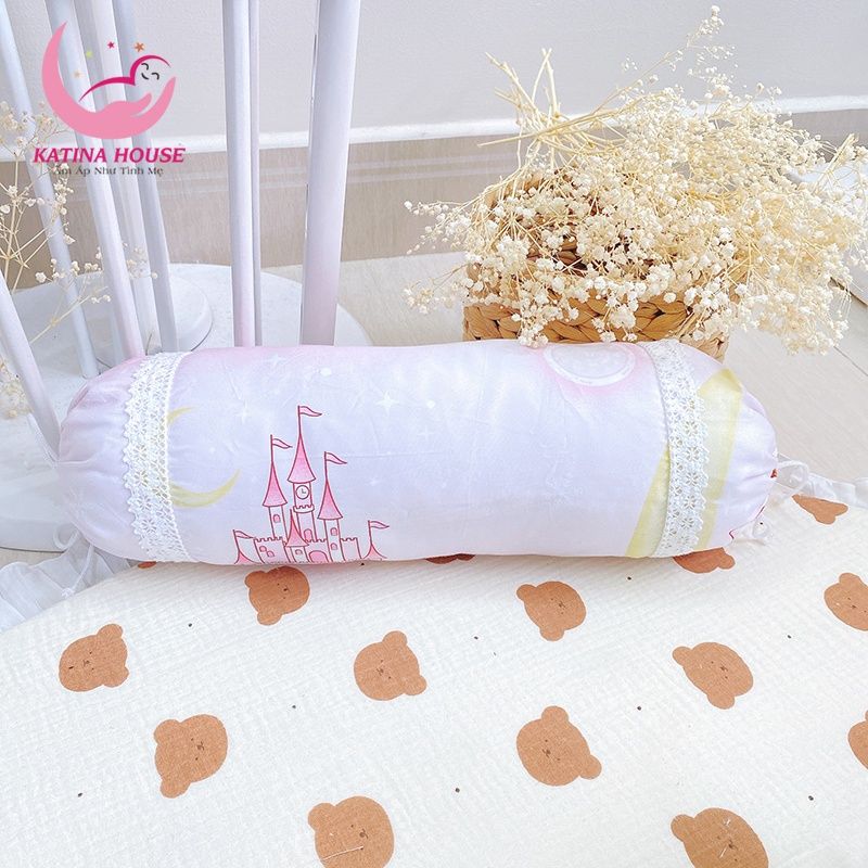Gối ôm cho bé sơ sinh 40cm/ Tencel 40s
