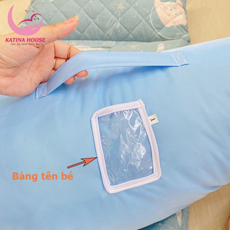 Túi ngủ cho bé đi học mầm non tiểu học/ Tencel 40s