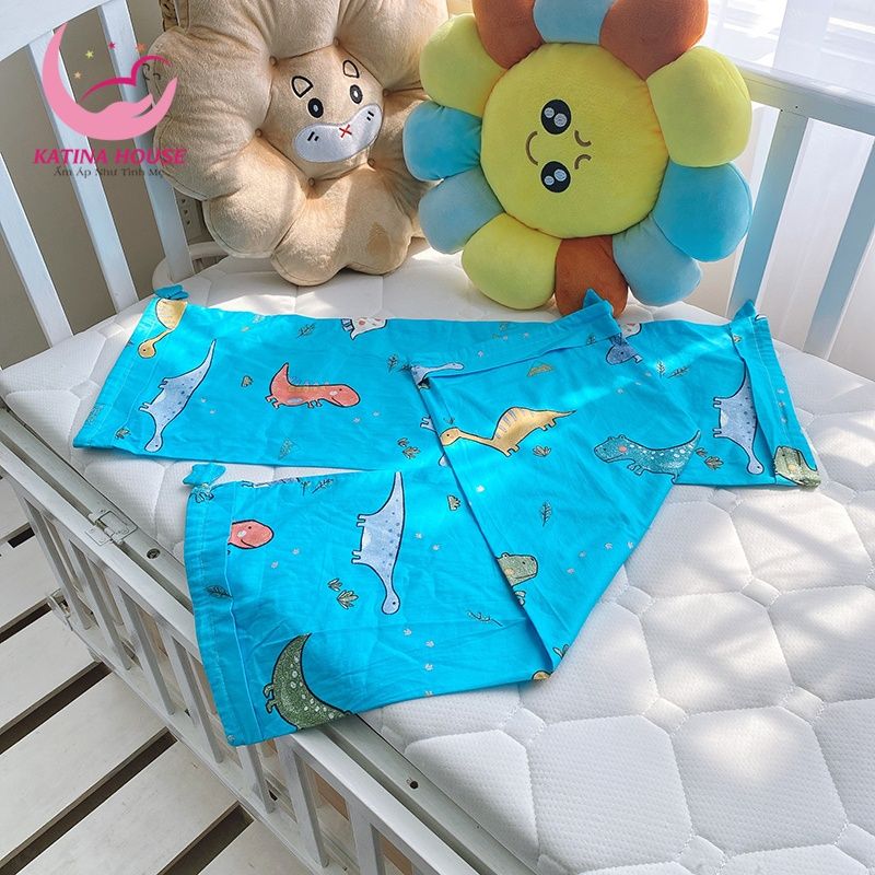 Vỏ áo gối ôm cho bé/ Vải Cotton Satin Hàn Quốc