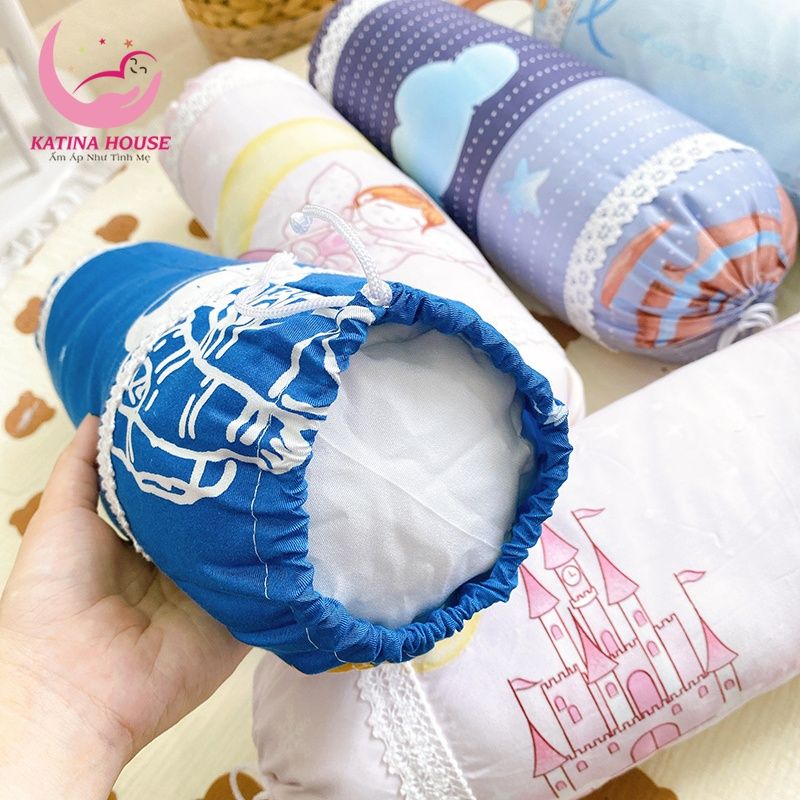 Gối ôm cho bé sơ sinh 40cm/ Tencel 40s