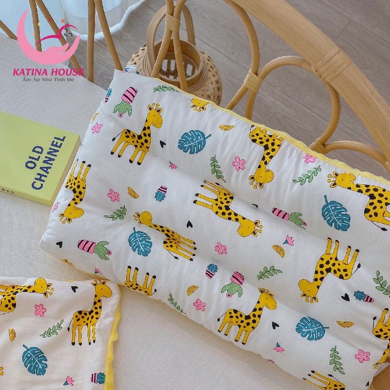 Gối cotton nhung 30x50cm