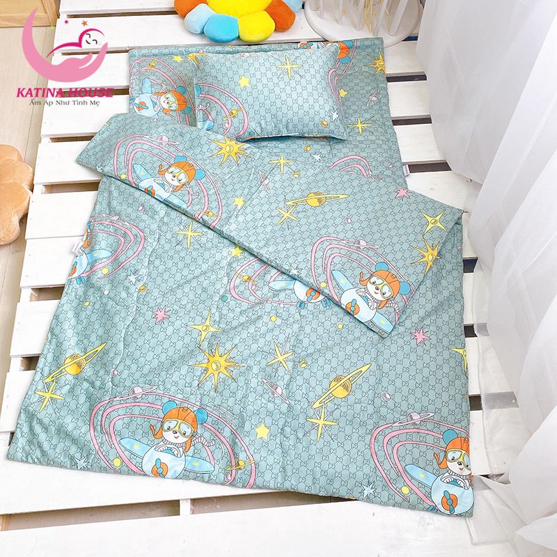 Bộ nệm chăn gối cho bé/ Tencel 40s