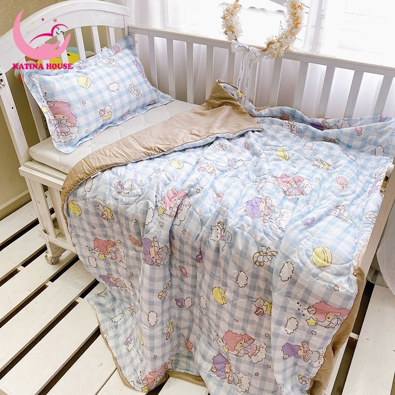 Bộ chăn gối cho bé/ Tencel 60s