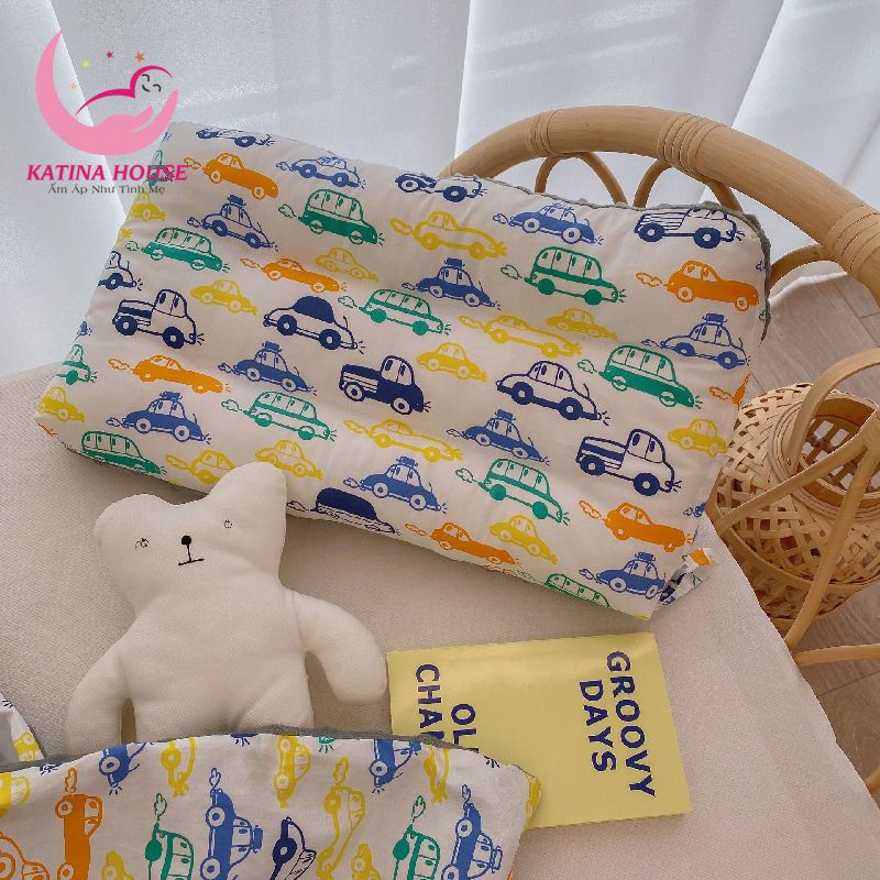Gối cotton nhung 30x50cm