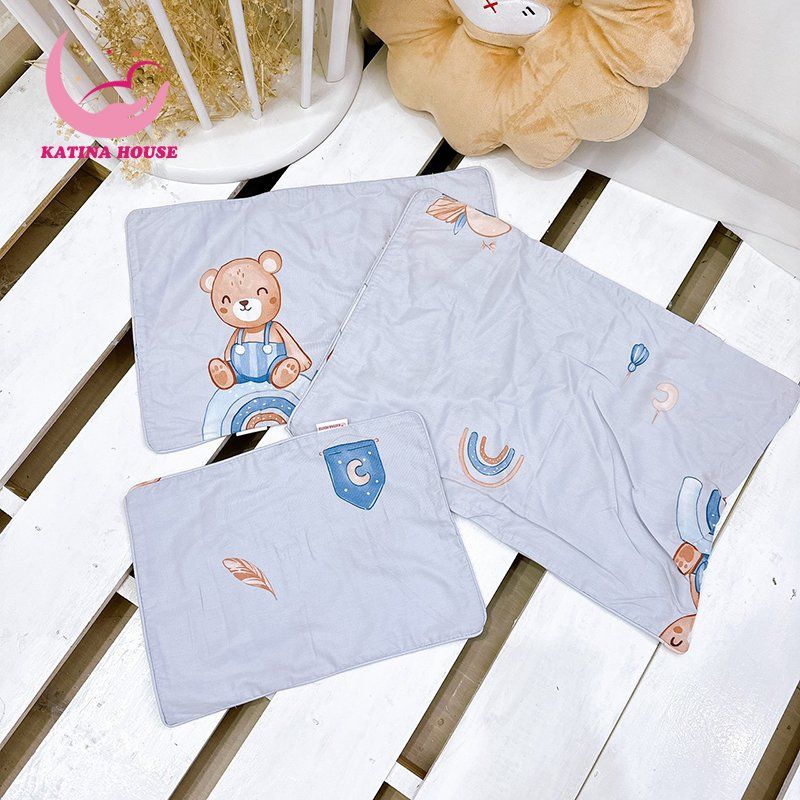 Vỏ áo gối nằm cho bé/ Tencel 40s