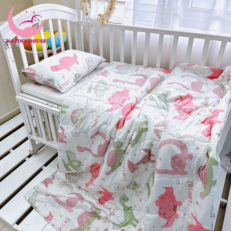 Bộ chăn gối cho bé/ Tencel 40s