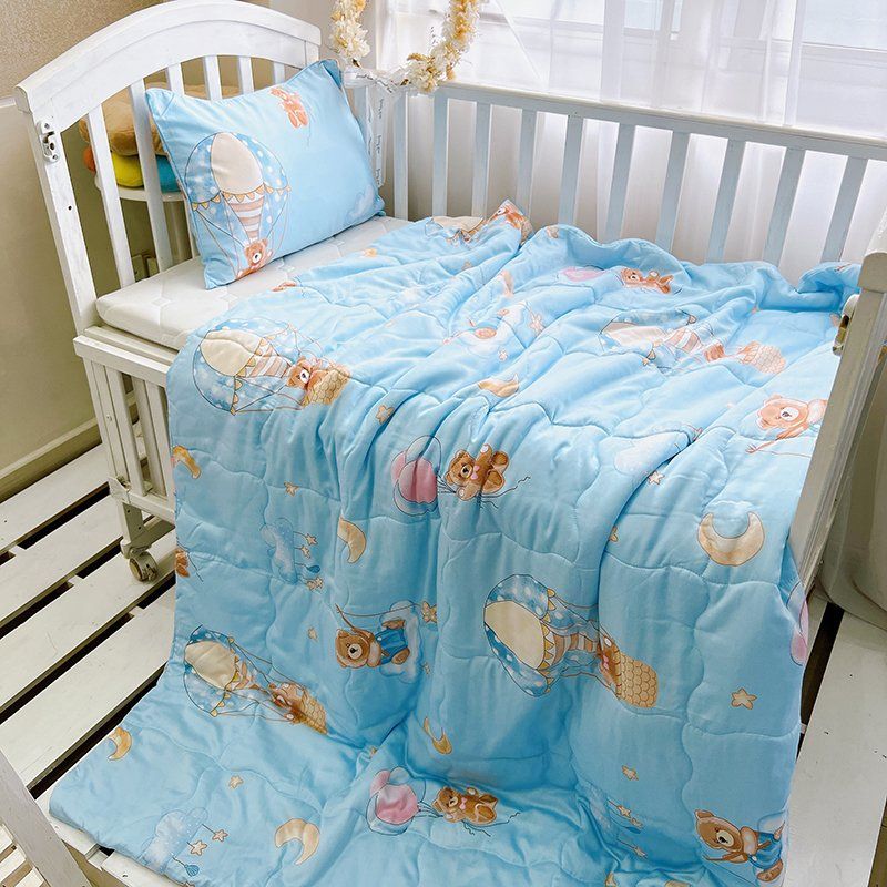 Bộ chăn gối cho bé/ Tencel 40s