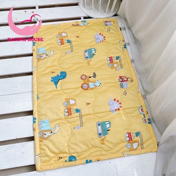 Nệm cho bé đi học 80x120cm/ Vải Cotton Satin Hàn Quốc