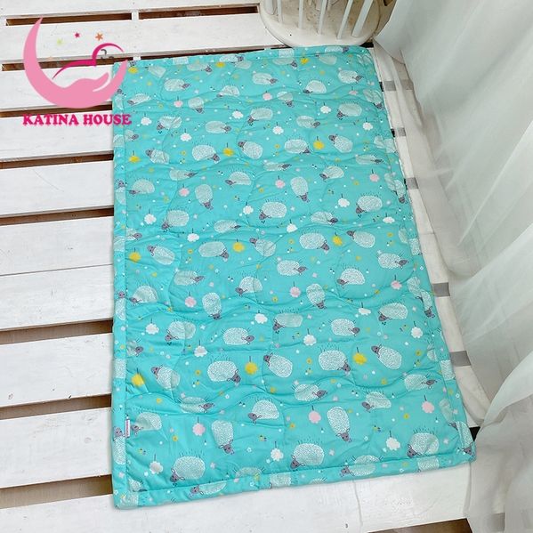 Nệm cho bé đi học 80x120cm/ Vải Cotton Satin Hàn Quốc