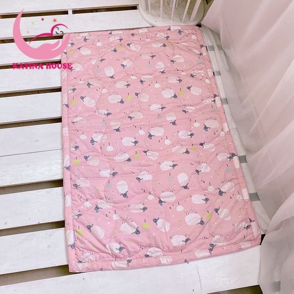 Nệm cho bé đi học 80x120cm/ Vải Cotton Satin Hàn Quốc