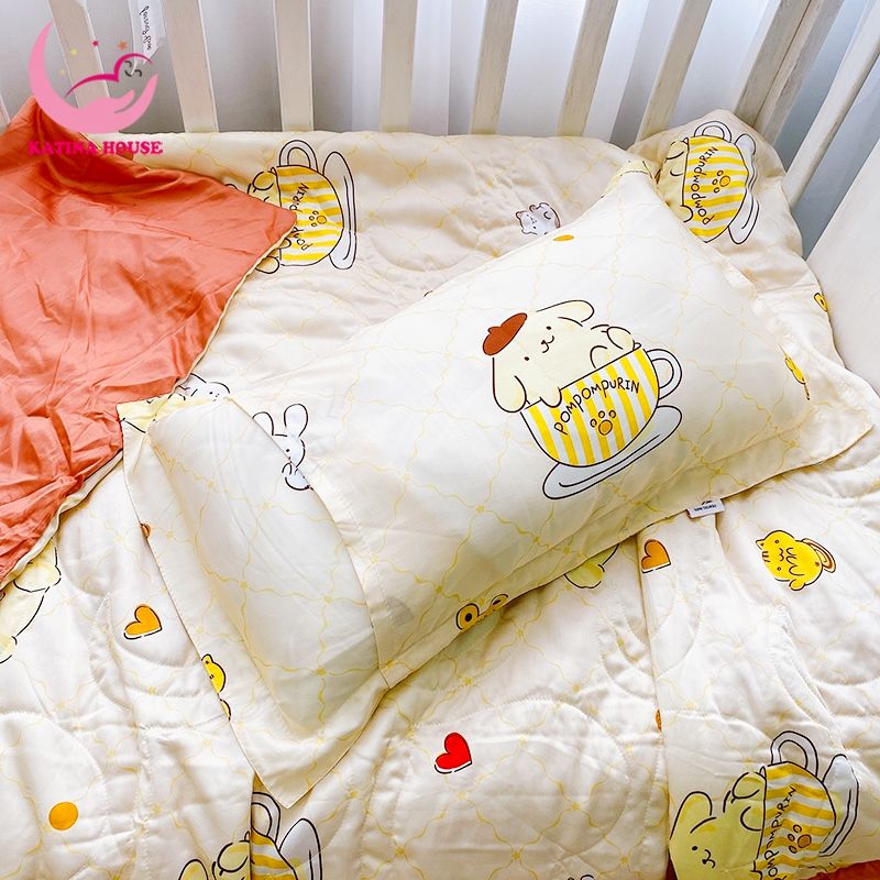 Bộ chăn gối cho bé/ Tencel 60s