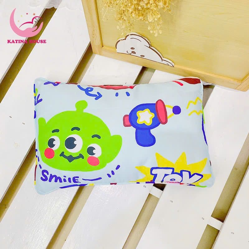 Gối nằm cho bé gòn lông vũ/ Tencel 40s