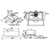 Hút Mùi Âm Tủ Hafele HH-TI60D 539.81.083