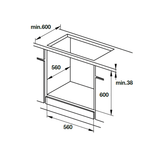 Lò Nướng Âm Tủ Hafele HO-KT60A9 535.02.611