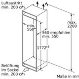 Tủ Mát Âm Tủ Bosch KIR81AFE0