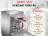 Máy Rửa Bát Bosch SMS6ZCI16E Serie 6